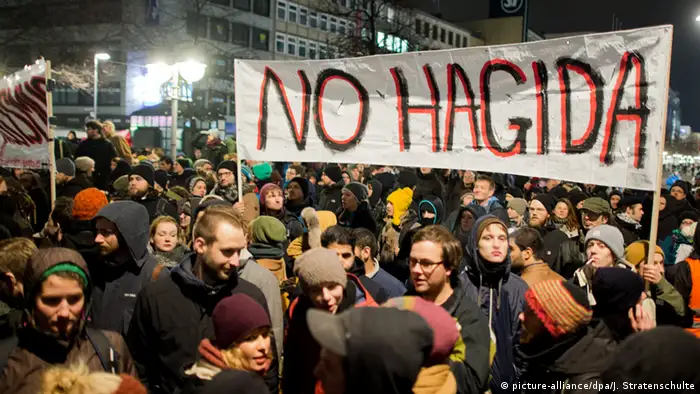 Hannover Anti-Pegida Demonstration 12.01.2015