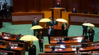 Hongkong Rede von Leung Chun-ying 14.01.2015