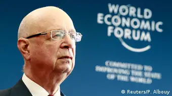Schweiz Weltwirtschaftsforum in Davos 2015 Klaus Schwab