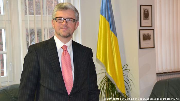 Посол Украины в Германии Андрей Мельник в Берлине