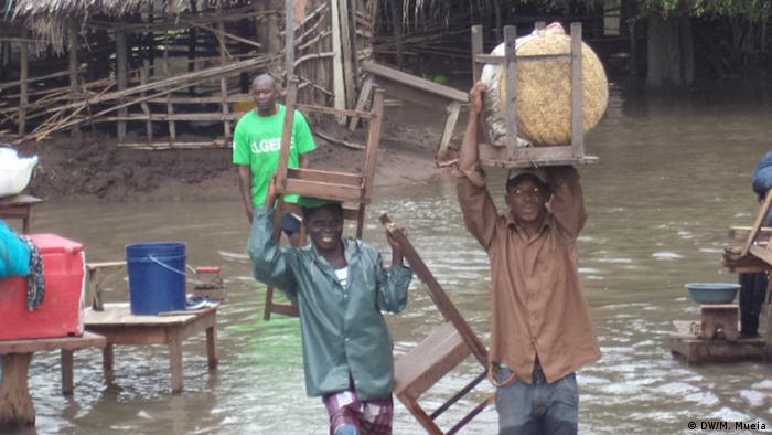 Überschwemmungen in Mosambik Foto: DW/M. Mueia