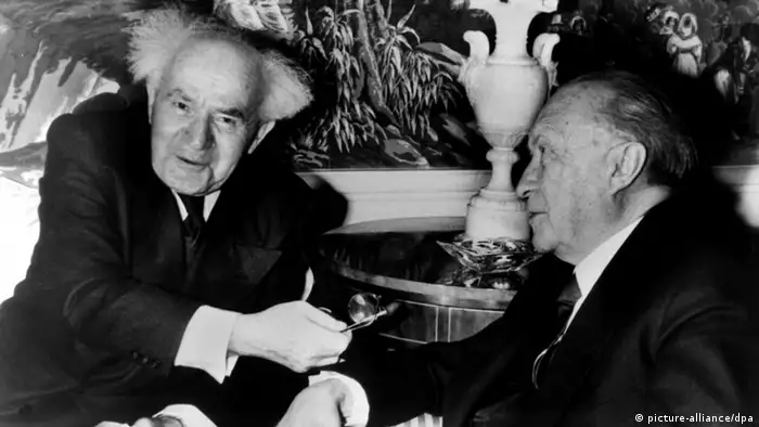 Konrad Adenauer und David Ben-Gurion 1960 in New York