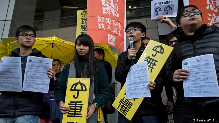 Hongkong Proteste 16.01.2015