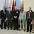 Schweiz Libyen Friedensgespräche in Genf Gruppenfoto