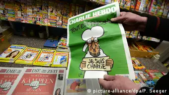 Charlie Hebdo - Verkaufsstart in Deutschland 17.01.2015