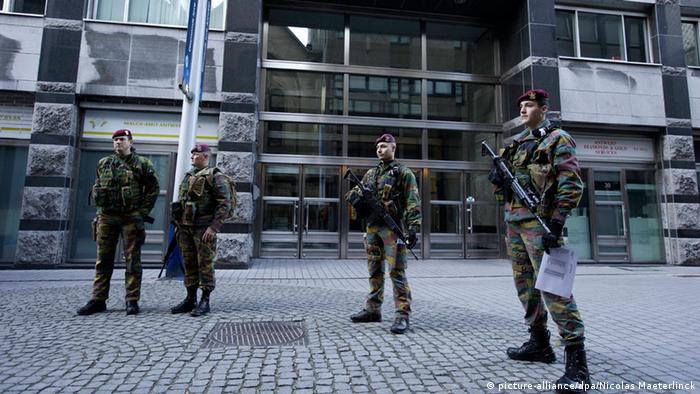 Belgien Antwerpen Antiterroristische Operationen