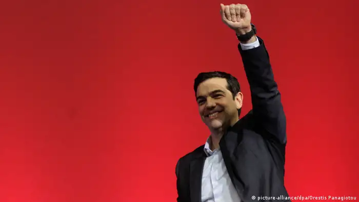 Greichenland Alexis Tsipras Parteivorsitzender SYRIZA