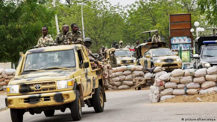 Nigeria Maiduguri Militär Sicherheit Anti Boko Haram 2014