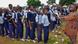 Kinder gehen zur Schule in Abuja Nigeria Archiv 22.09.2014 Kinder gehen zur Schule in Abuja Nigeria Archiv 22.09.2014
