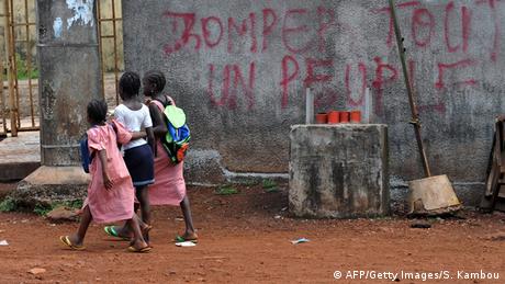 Schulkinder in Guinea Conakry 