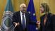 EU Arabische Liga Treffen Federica Mogherini mit Nabil al-Arabi EU Arabische Liga Treffen Federica Mogherini mit Nabil al-Arabi