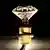 Diamant pictured under light in the Antwerp World Diamond Center, Copyright: Oliver Berg/dpa