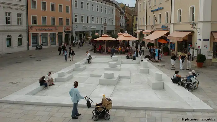 Kunstwerk in Regensburg