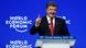 Петро Порошенко під час виступу на форумі в Давосі Петро Порошенко під час виступу на форумі в Давосі