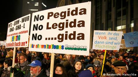 Leipzig Protest gegen Legida 21.01.2015