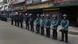 Bangladesch Polizisten beim Generalstreik am 21.01.2015 in Dhaka Bangladesch Polizisten beim Generalstreik am 21.01.2015 in Dhaka