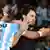 Handball-WM-Spiel zwischen Deutschland und Argentinien im Lusail
