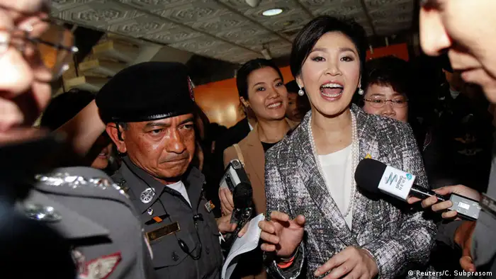 Thailands Ex-Regierungschefin Yinluck soll wegen Korruption angeklagt werden