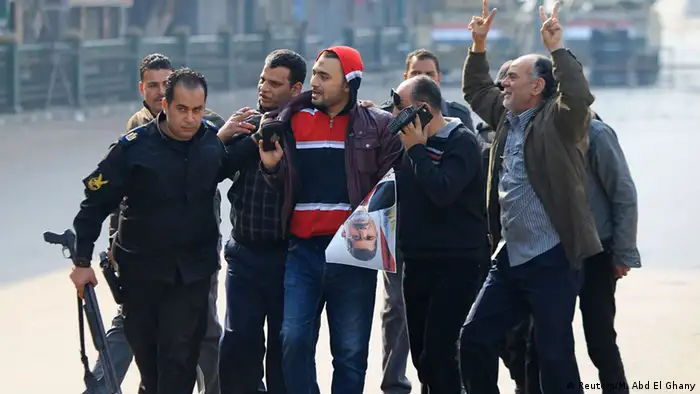 Ägypten Proteste zum Jahrestag des Aufstands in Kairo 25.01.2015