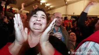 Griechenland Wahlen 2015 Jubel bei Syriza