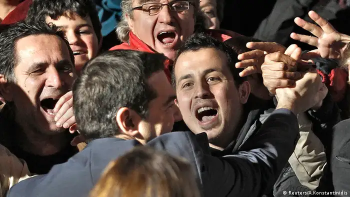 Griechenland Wahlen 2015 Jubel bei Syriza Alexis Tsipras