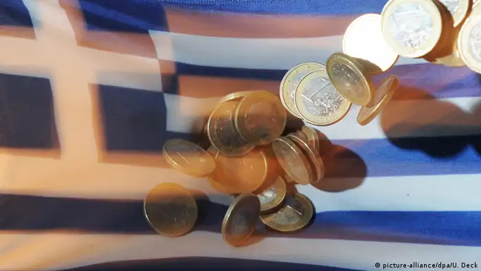 Symbolbild Griechenland nach der Wahl Zukunft Euro
