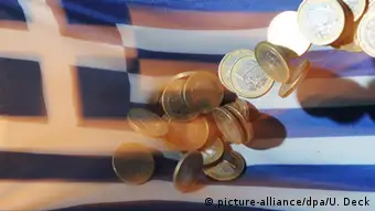 Symbolbild Griechenland nach der Wahl Zukunft Euro