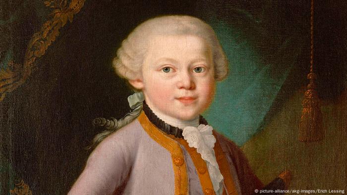 Mozart als Kind