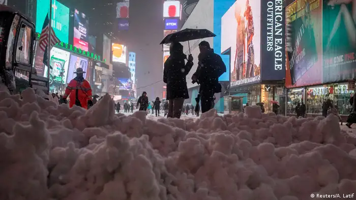 USA Schnee 26.01.2015 New York