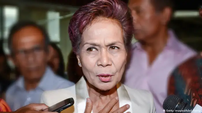 Miranda Goeltom ehemalige Vize-Gouverneurin der Zentralbank Indonesien 