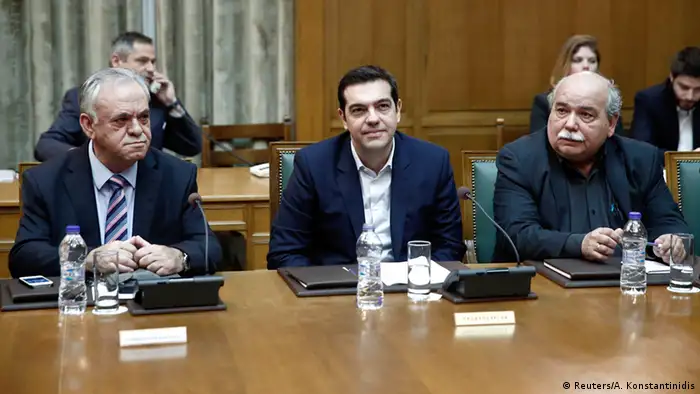 Griechenland erste Sitzung des neuen Kabinetts 28.01.2015