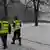 Policías en Riga