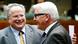 Nikos Kotzias und Frank-Walter Steinmeier / Brüssel Nikos Kotzias und Frank-Walter Steinmeier / Brüssel