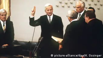 Vereidigung Richard von Weizsäcker 1984