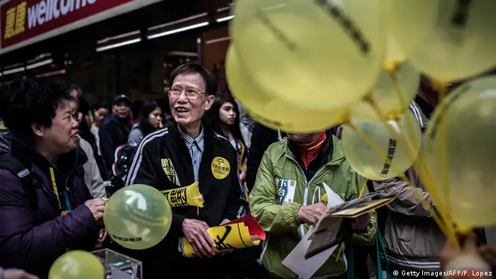 Hongkong - Demonstrationen für mehr Demokratie