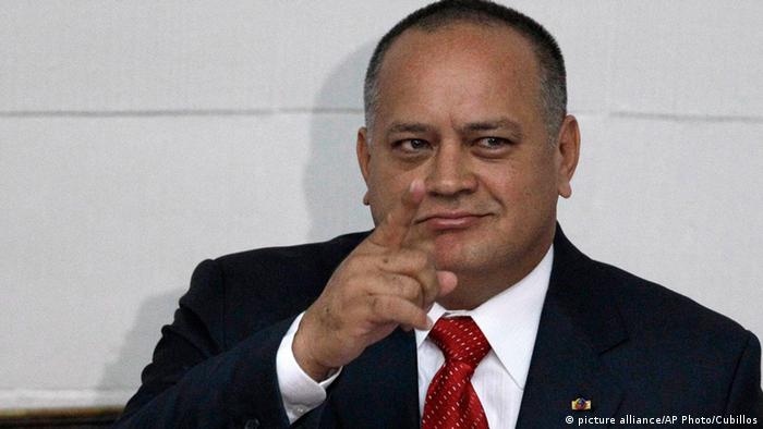 Diosdado Cabello (picture alliance/AP Photo/Cubillos)