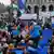 Угорці мітингують перед приїздом Анґели Меркель у Будапешті