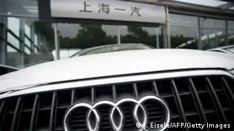 Symbolbild Autos deutscher Herstellung in China