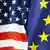 Flaggen EU und USA Symbolbild TTIP