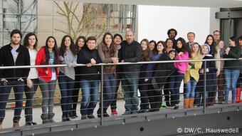 Participants DW Akademie's Winter School in Bonn (photo: DW Akademie/Charlotte Hauswedell).