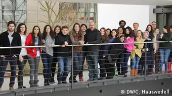 Participants DW Akademie's Winter School in Bonn (photo: DW Akademie/Charlotte Hauswedell).