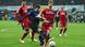Hamburg's Marcell Jansen controls the ball against Paderborn Hamburg's Marcell Jansen controls the ball against Paderborn
