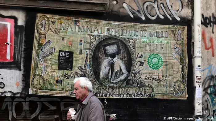 Symbolbild Finanzkrise in Griechenland