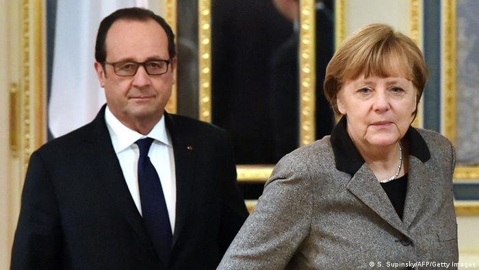 Merkel Hollande In Kyiv With Plan To End Ukraine War News Dw 05 02 15
