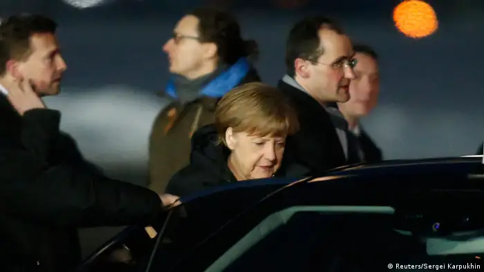 Deutschland Russland Merkel zu Besuch in Moskau