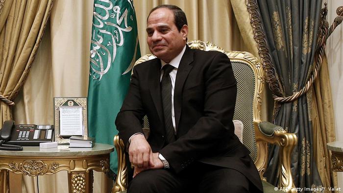 Saudi-Arabien Ägyptens Präsident Al-Sisi