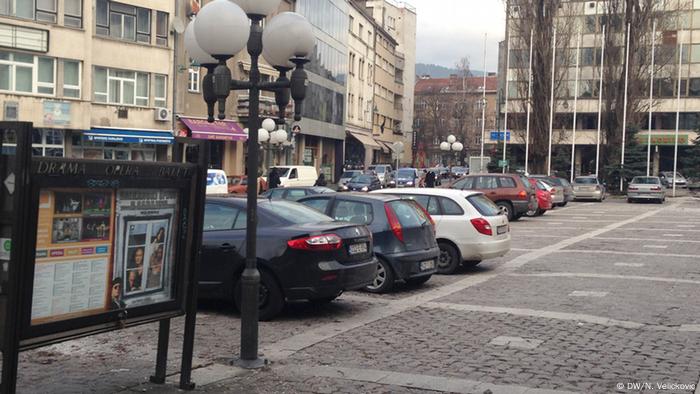 Parking in Sarajevo Bosnia and Herzegovina