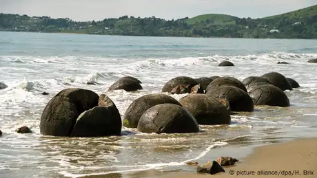 Neuseeland Südinsel Moeraki Boulders