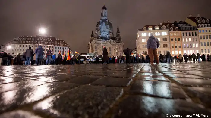 PEGIDA Demonstration in Dresden 09.02.2015