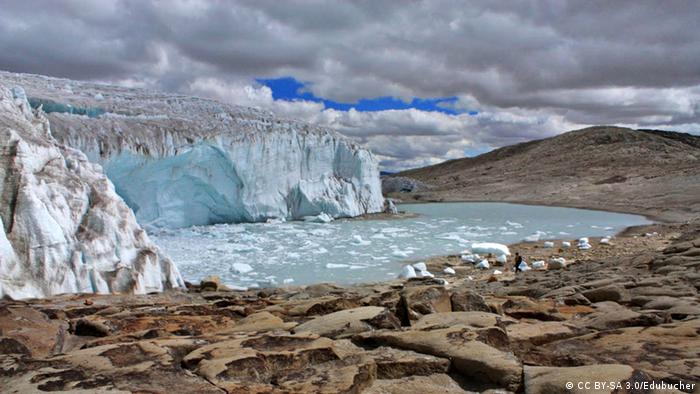 Contaminado ya en el Siglo XVI, el glaciar Quelccaya, en el sur de Perú.